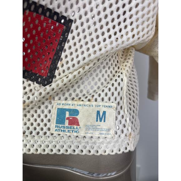 Authentic Vintage Russell Athletic Distressed Jersey - Picture 5 of 11